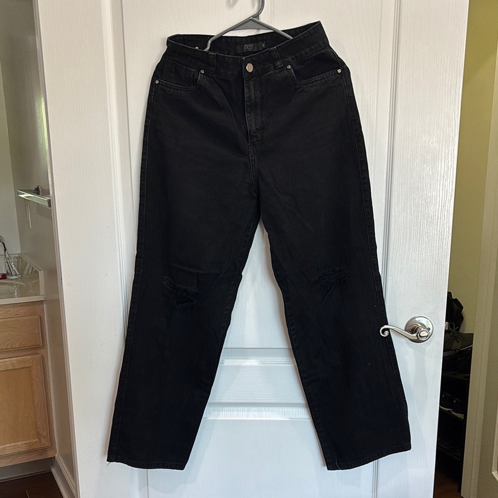 Black Wide Leg Jeans